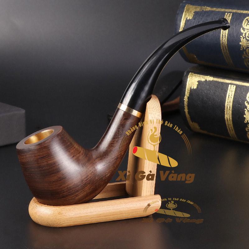 Thiết kế sang trong của tẩu gỗ hút thuốc cigar